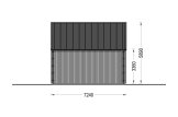 Chalet en bois habitable ALINA RV (Isolé RE2020, 44 mm + bardage), 46 m² specification 4