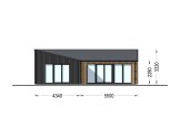 Chalet en bois en kit GINNY (Isolé, 34 mm + bardage), 49 m² specification 2