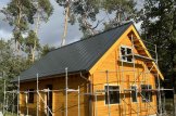 Chalet en bois DORIS (44+44 mm), 80 m² customer 1