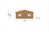 Chalet en bois JULIA (66 mm), 103 m² specification 5