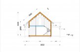 Chalet en bois VERA (44+44 mm), 132 m² + 13.5 m² terrasse specification 9