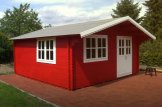 Abri de jardin LILLE (44 mm), 5x5 m, 25 m² customer 1