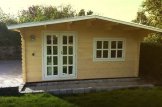 Abri de jardin en bois WISSOUS (34 mm), 5x5 m, 25 m² customer 1