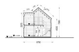 Maison préfabriquée en bois ASTRID PV S (44 mm + bardage), 99 m²  specification 5