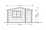 Abri de jardin OSLO (34 mm), 5x4 m, 19.5 m² specification 3