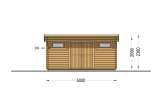 Abri de jardin en bois ESSEX S (44 mm), 5x4 m, 20 m² specification 2