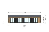 Chalet en bois NICOLE (44 mm + bardage), 68 m² specification 2