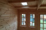 Abri de jardin en bois DEVON (Isolé, 44+44 mm), 6x4 m, 24 m² customer 3