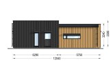 Chalet en bois habitable MALLY RV (Isolé RE2020, 44 mm + bardage), 70 m² specification 4