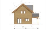 Chalet en bois VERA S (44 mm + bardage), 126 m² specification 4