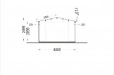 Garage en bois LORA (ossature en bois), 4x6 m, 24 m² specification 6