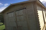 Garage en bois CLASSIC (44 mm), 4x7.5 m, 30 m² customer 2