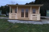 Abri de jardin en bois ROYAL (44 mm), 5x5 m, 25 m² customer 3