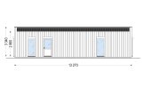 Maison préfabriquée en bois KAYA 3 PV S (44 mm + bardage), 70 m² specification 4