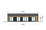 Chalet en bois habitable NICOLE (Isolé, 44 mm + bardage), 68 m² specification 2