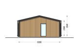 Chalet en bois ANGELA (44 mm + bardage), 43 m² specification 5