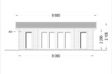 Studio de jardin MILA (44 mm), 56 m² specification 2
