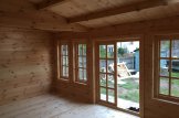 Abri de jardin en bois DEVON (Isolé, 44+44 mm), 6x4 m, 24 m² customer 1