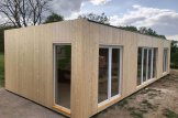 Petite maison en bois PREMIUM (Isolé, 34 mm + bardage), 10.5x4.5 m, 47 m² customer 3