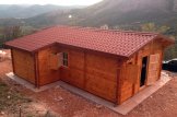 Chalet en bois DIJON (44 mm), 44 m² customer 1