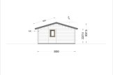 Chalet en bois AGNES S (Isolé, 44+44 mm), 75 m² specification 5