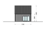 Chalet en bois habitable SELIA RV (Isolé RE2020, 44 mm + bardage), 44 m² specification 6