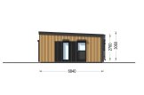 Chalet en bois habitable CARLA RV (Isolé RE2020, 44 mm + bardage), 60 m² specification 5