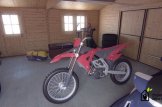Garage en bois (44 mm), 4x6 m, 24 m² customer 3