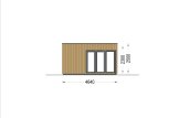 Studio de jardin PREMIUM S (Isolé, 34 mm + bardage), 6.5x4.5 m, 30 m² specification 5