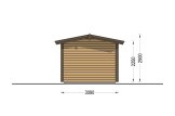 Abri de jardin en bois ARTUR PLUS (34 mm + bardage), 6x3 m, 15 m² specification 3