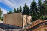 Garage en bois pour 3 voitures à toit plat SILVIA TRIO F (34 mm + bardage), 9x6 m, 54 m² customer 3