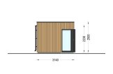 Bureau de jardin PREMIUM (34 mm + bardage), 5x3 m, 13 m² specification 5