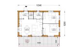 Chalet en bois habitable SELENE RV (Isolé, RE2020), 54 m² specification 1
