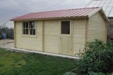 Garage en bois (44 mm), 3.2x5.2, 16 m² customer 3
