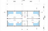 Chalet en bois VERA (44+44 mm), 132 m² + 13.5 m² terrasse specification 4