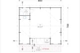 Studio de jardin MILA (44 mm), 56 m² specification 1