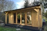Abri de jardin en bois EMMY (Isolé, 34 mm + bardage), 5x3 m, 15 m² customer 1