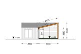 Chalet en bois en kit GINNY (Isolé, 34 mm + bardage), 49 m² specification 6