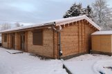 Chalet en bois habitable LIMOGES (Isolé RE2020, 44+44 mm), 103 m² customer 2
