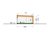 Maison préfabriquée en bois BELLA 3 PV (Isolé RE2020, 44 mm + bardage), 75 m² specification 6
