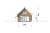 Chalet en bois en kit KARINA (34 mm + bardage), 46 m² specification 3