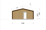 Chalet en bois habitable ANGELA S (Isolé RE2020, 44 mm + bardage), 50 m² specification 5