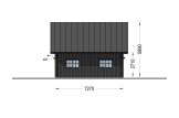 Maison préfabriquée en bois KARINA PV (Isolé RE2020, 44 mm + bardage), 46 m² specification 6