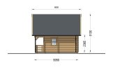 Chalet en bois LIVINGTON S (44 mm) 50 m² specification 6