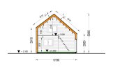 Chalet en bois habitable SELIA RV (Isolé RE2020, 44 mm + bardage), 44 m² specification 7