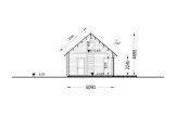 Chalet en bois en kit ARIELLE (34 mm + bardage), 41 m² specification 7