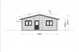 Chalet en bois habitable ALICE S (Isolé RE2020, 44+44 mm), 72 m² specification 3