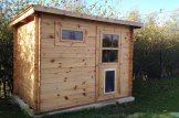Abri de jardin MODERN (28 mm), 3x2 m, 6 m² customer 1