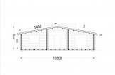 Chalet en bois FILL S (Isolé, 34+34 mm), 60 m² specification 6