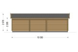 Chalet en bois AMBRE S (44 mm), 47 m² specification 4